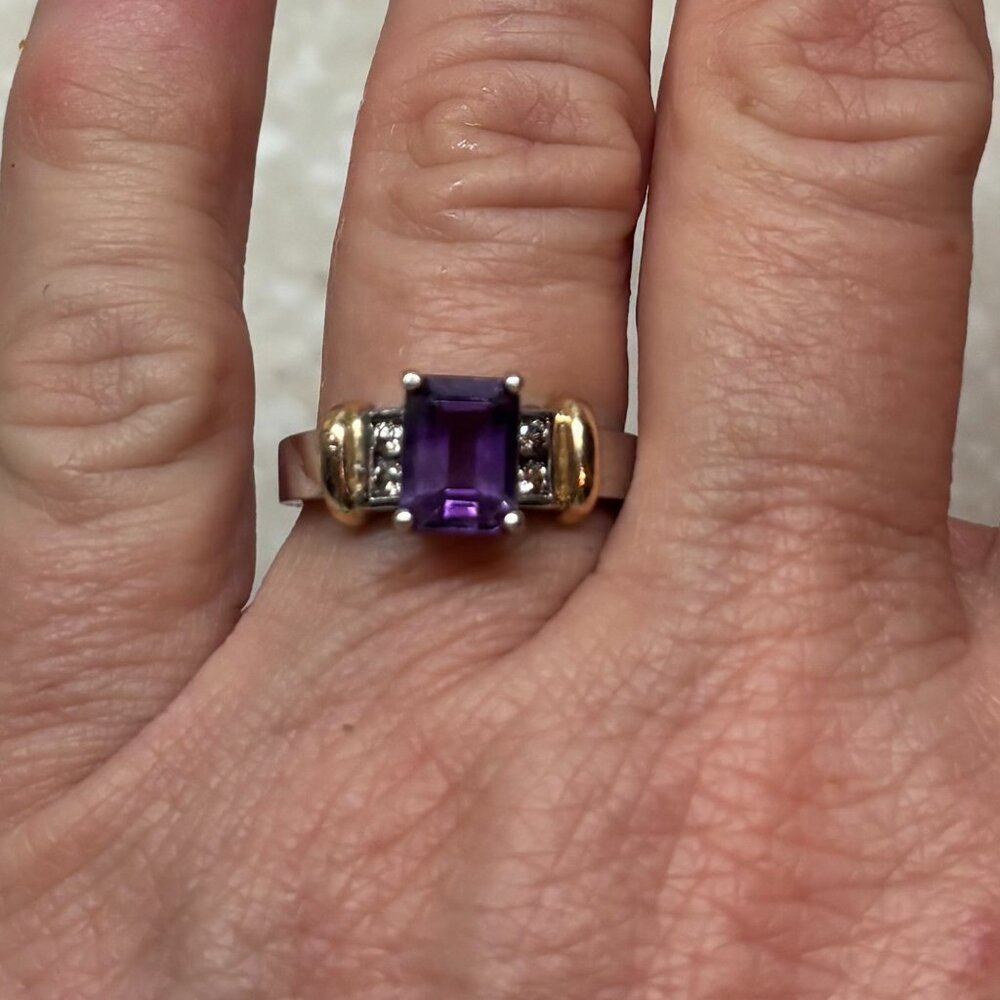 ring amethyst